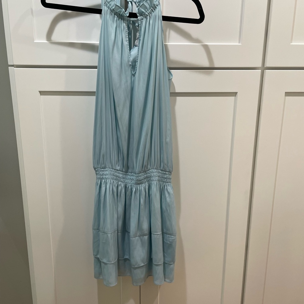 Ramy Brook Light Blue Mini Dress